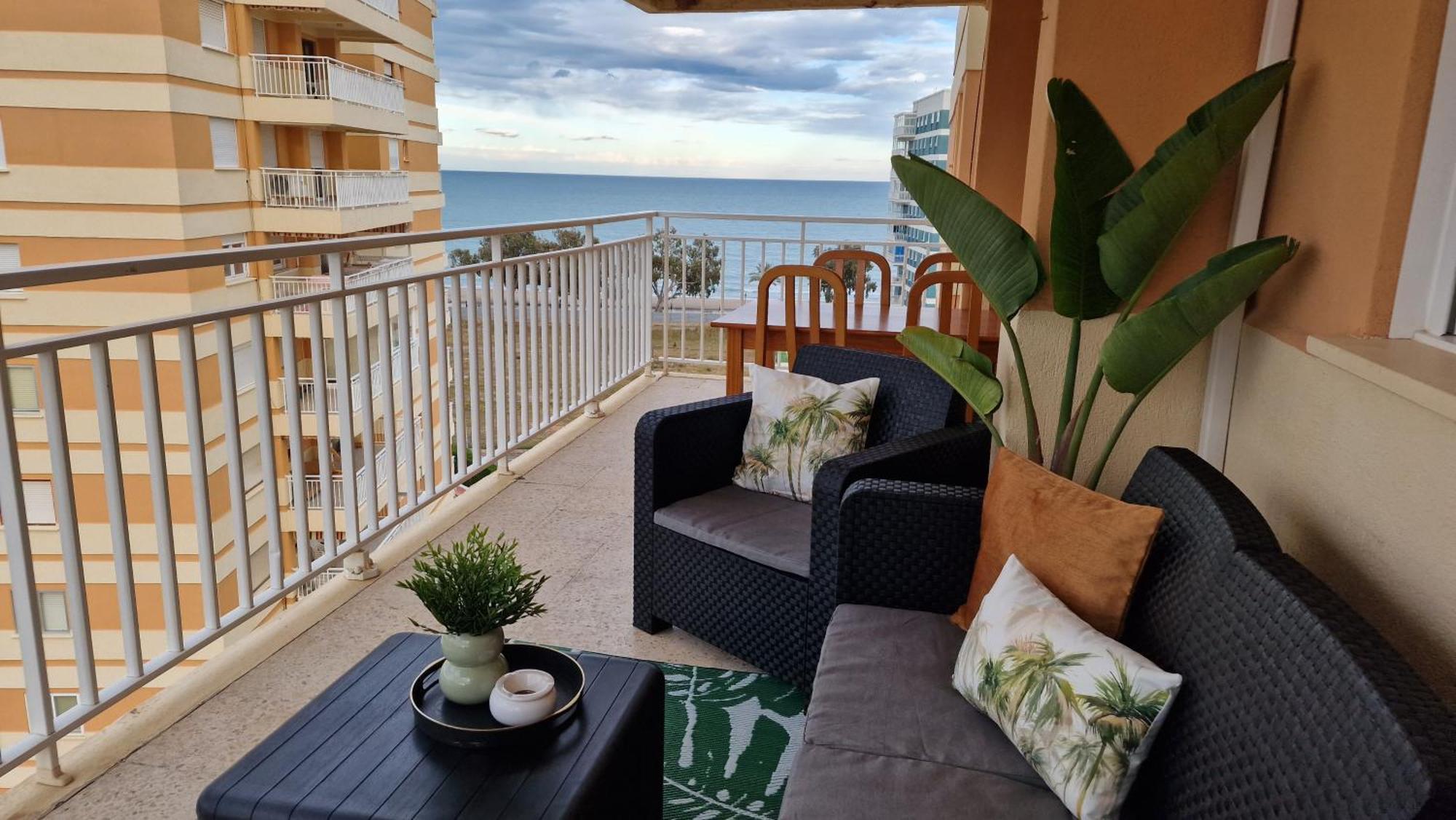 Apartamento 3 Habitaciones Con Piscina Y Vistas Al Mar بينيكاسّين المظهر الخارجي الصورة