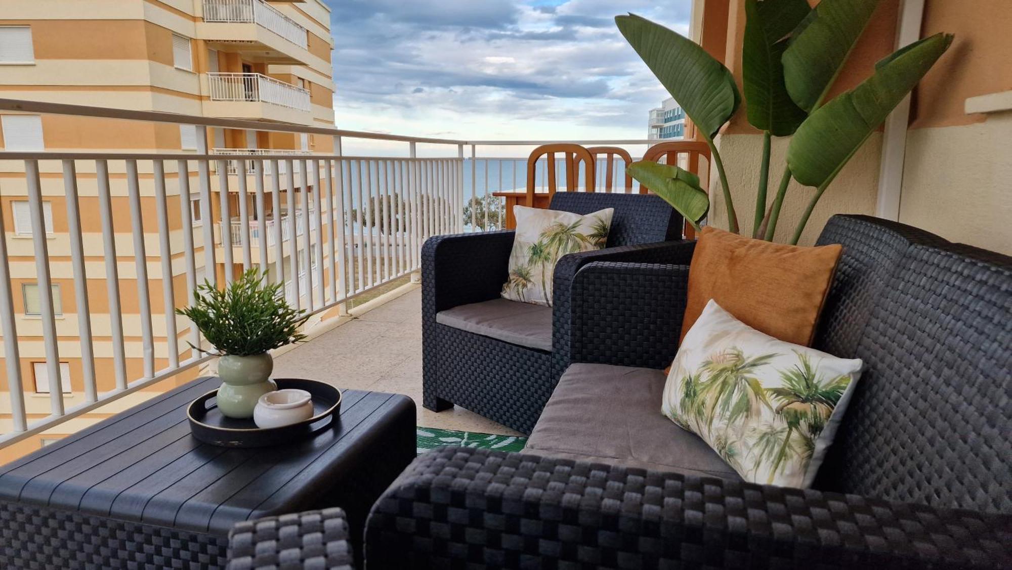 Apartamento 3 Habitaciones Con Piscina Y Vistas Al Mar بينيكاسّين المظهر الخارجي الصورة